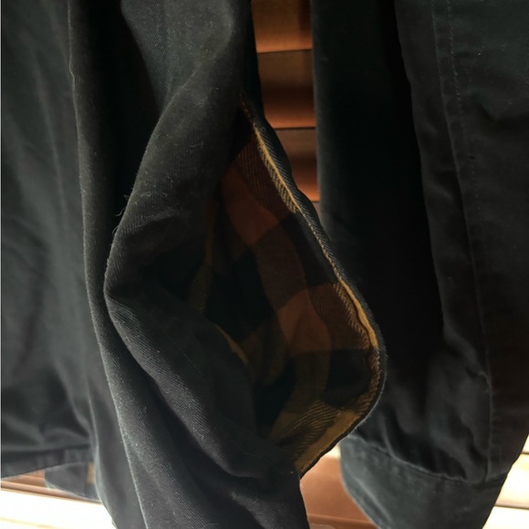 Men’s EDDIE BAUER BUTTON UP JACKET WITH FLANNEL INTERIOR - Picture 11 of 13